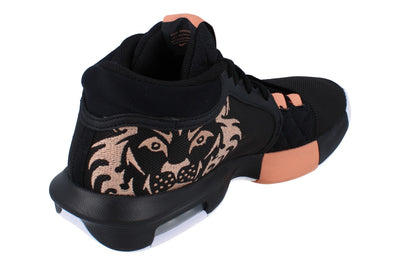 Nike Lebron Witness VIII Mens Basketball Trainers Hq2139  001 - Black White Apricot Agate 001 - Photo 2
