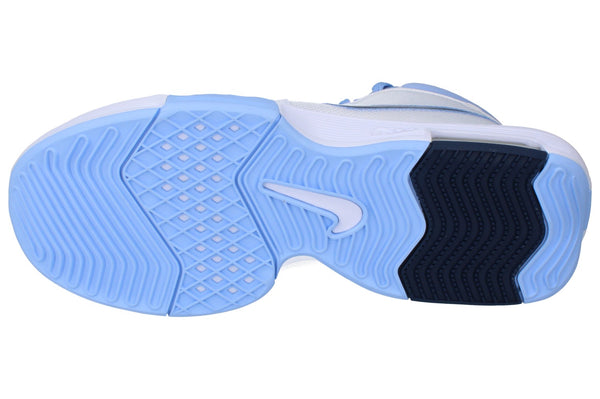 Nike Lebron Witness VIII Mens Basketball Trainers Hq2139  100 - White Thunder Blue Aluminium 100 - Photo 0