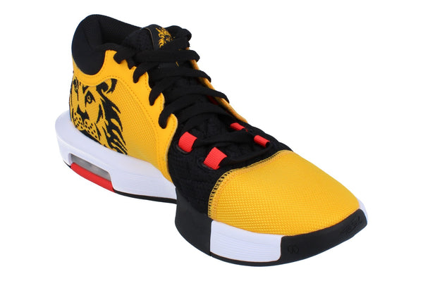 Nike Lebron Witness VIII Mens Basketball Trainers Hq2139  700 - University Gold Black 700 - Photo 0