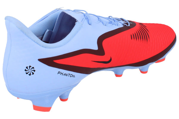 Nike Phantom 6 Low Academy Easyon Fg/Mg Mens Football Boots Hq2321 400 - Royal Tint Bright Crimson 400 - Photo 0