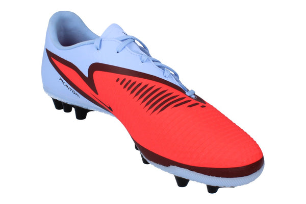 Nike Phantom 6 Low Academy AG Mens Football Boots Hq2322  400 - Royal Tint Bright Crimson 400 - Photo 0