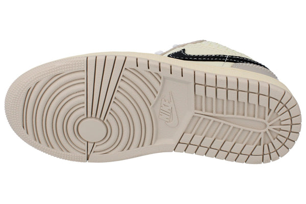 Nike Air Jordan 1 Low SE Womens Trainers Hq3440  101 - Sanddrift Black Muslin 101 - Photo 0