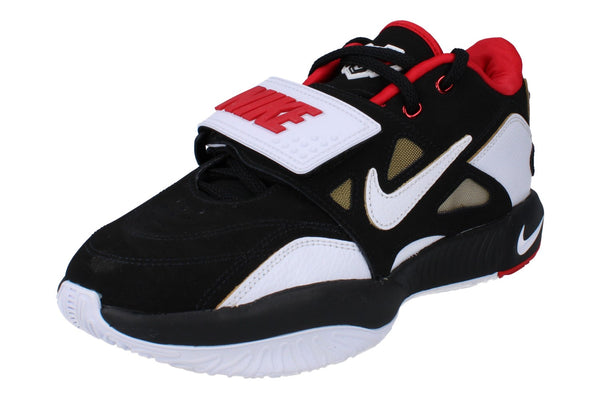 Nike Lebron Prime 93 Mens Basketball Trainers Hq3480  001 - Black White Fire Red 001 - Photo 0