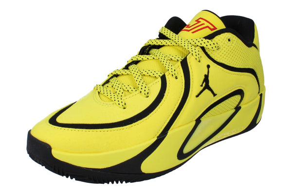 Nike Jordan Tatum 4 Mens Basketball Trainers Hq4614 700 - Somic Yellow University Red 700 - Photo 0