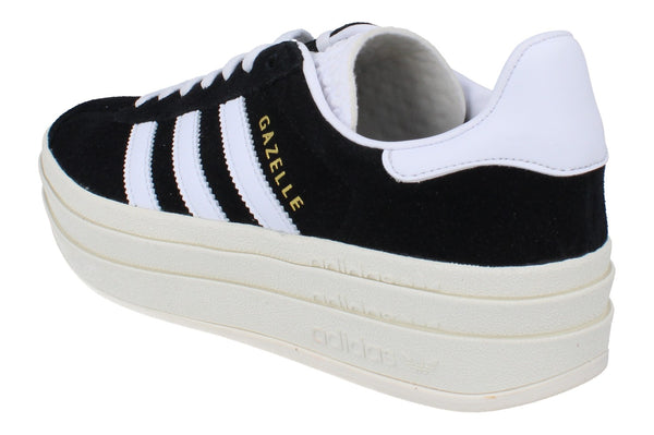 Adidas Originals Gazelle Bold Womens Trainers Sneakers HQ6912 - Black White Hq6912 - Photo 0