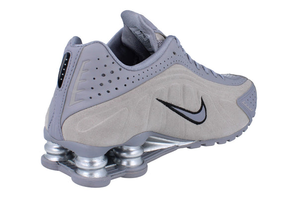 Nike Womens Shox R4 Running Trainers Hq7739 001 - Cement Grey Black College Grey 001 - Photo 0