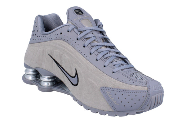 Nike Womens Shox R4 Running Trainers Hq7739 001 - Cement Grey Black College Grey 001 - Photo 0