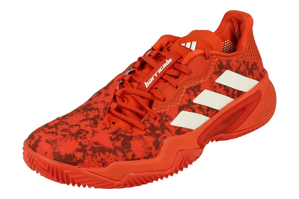 Adidas Barricade Clay Mens Tennis Shoes Trainers HQ8425 - Red White Hq8425 - Photo 0