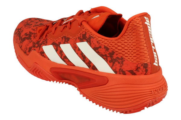 Adidas Barricade Clay Mens Tennis Shoes Trainers HQ8425 - Red White Hq8425 - Photo 0