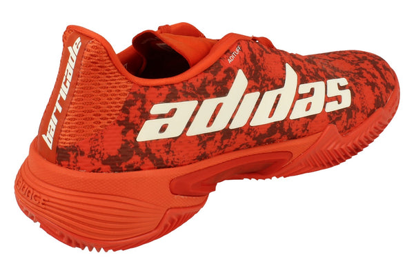 Adidas Barricade Clay Mens Tennis Shoes Trainers HQ8425 - Red White Hq8425 - Photo 0