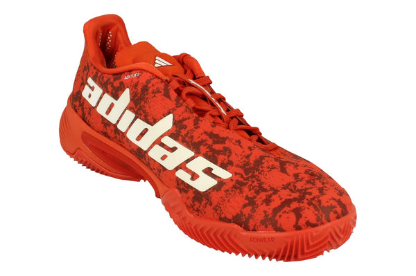 Adidas Barricade Clay Mens Tennis Shoes Trainers HQ8425 - Red White Hq8425 - Photo 0