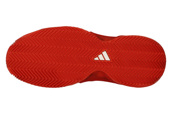Adidas Barricade Clay Mens Tennis Shoes Trainers HQ8425 - Red White Hq8425 - Photo 0