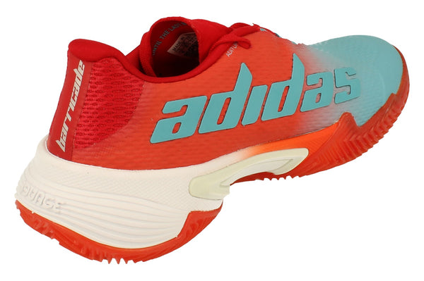 Adidas Barricade Clay Womens Tennis Shoes Trainers HQ8427 - Red White Silver Hq8427 - Photo 0