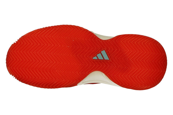 Adidas Barricade Clay Womens Tennis Shoes Trainers HQ8427 - Red White Silver Hq8427 - Photo 0