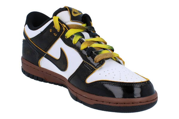 Nike Dunk Low SE GS Trainers Hq9294 100 - White Bright Citron Black 100 - Photo 0
