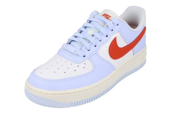 Nike Air Force 1 07 Womens Trainers Hv0843  085 - Football Grey Vintage Coral 085 - Photo 0