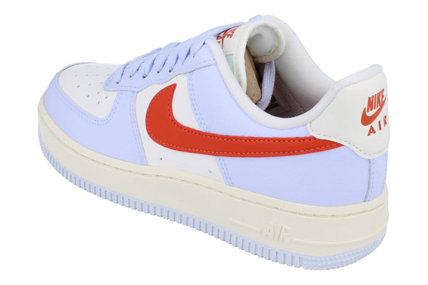 Nike Air Force 1 07 Womens Trainers Hv0843  085 - Football Grey Vintage Coral 085 - Photo 0