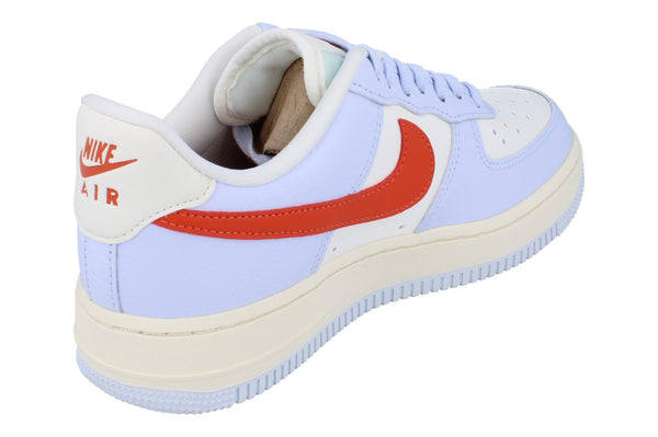Nike Air Force 1 07 Womens Trainers Hv0843  085 - Football Grey Vintage Coral 085 - Photo 0