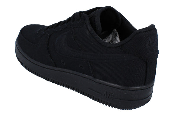 Nike Air Force 1 Low Canvas Mens Trainers Hv1204 002 - Black Black 002 - Photo 0