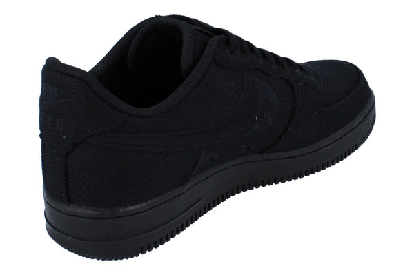 Nike Air Force 1 Low Canvas Mens Trainers Hv1204 002 - Black Black 002 - Photo 0