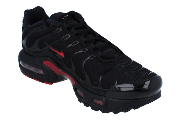 Nike Air Max Plus GS Hv2891 001 - Black University Red 001 - Photo 0