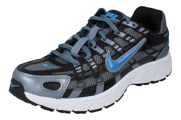 Nike P-6000 Gs Trainers Hv5064 Shoes  015 - Smoke Grey Dutch Blue Black 015 - Photo 0