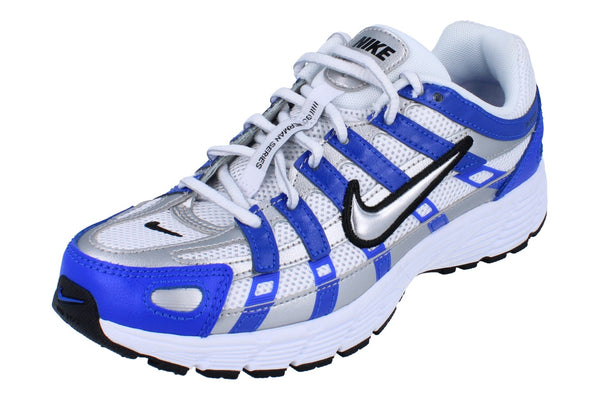 Nike P-6000 GS Trainers Hv5064 402 - Racer Blue Metallic Silver 402 - Photo 0
