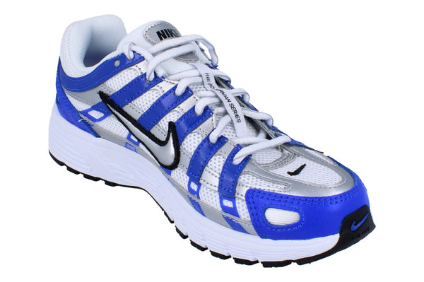Nike P-6000 GS Trainers Hv5064 402 - Racer Blue Metallic Silver 402 - Photo 0