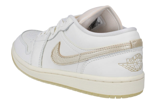 Nike Air Jordan 1 Low Se Womens Trainers Hv5157 100 - Sail Team Gold Pale Ivory 100 - Photo 0