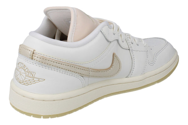Nike Air Jordan 1 Low Se Womens Trainers Hv5157 100 - Sail Team Gold Pale Ivory 100 - Photo 0