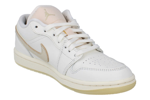 Nike Air Jordan 1 Low Se Womens Trainers Hv5157 100 - Sail Team Gold Pale Ivory 100 - Photo 0