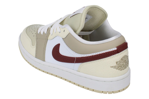Nike Womens Air Jordan 1 Low Trainers Hv6530 100 - Summit White Red Sepia 100 - Photo 0