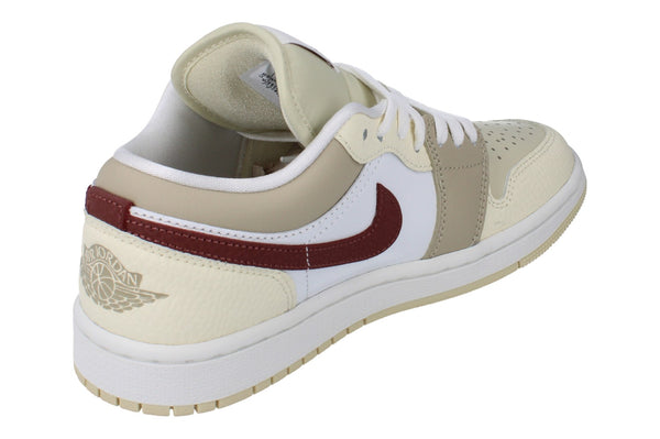 Nike Womens Air Jordan 1 Low Trainers Hv6530 100 - Summit White Red Sepia 100 - Photo 0