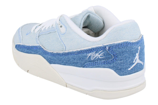 Nike Air Jordan Womens Flight Court Se Trainers Ib4414 Shoes  100 - Sail Worn Blue 100 - Photo 0