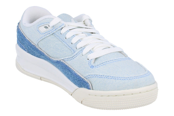 Nike Air Jordan Womens Flight Court Se Trainers Ib4414 Shoes  100 - Sail Worn Blue 100 - Photo 0