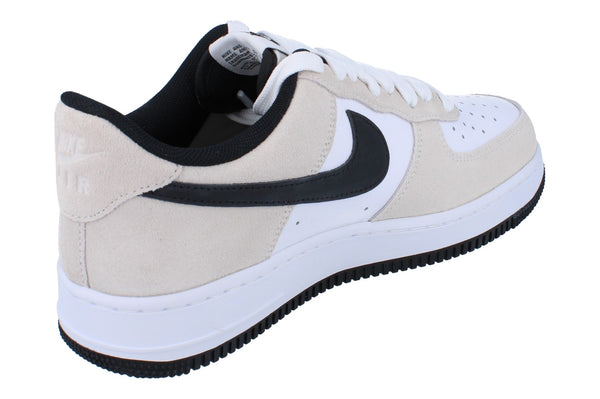 Nike Air Force 1 07 LV8 Mens Trainers Ib6388 100 - White White Black 100 - Photo 0