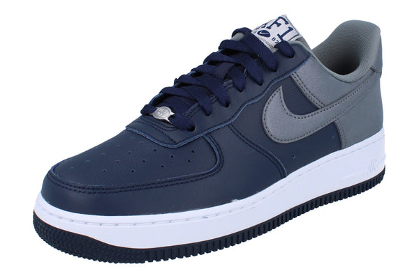 Nike Air Force 1 07 Lv8 Mens Trainers Ib6847 Shoes  400 - Obsidian Smoke Grey Game Royal 400 - Photo 0