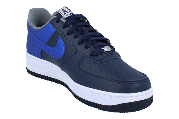 Nike Air Force 1 07 Lv8 Mens Trainers Ib6847 Shoes  400 - Obsidian Smoke Grey Game Royal 400 - Photo 0