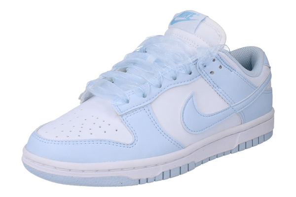 Nike Womens Dunk Low Next Nature Trainers Ib7311 100 - White Blue Tint 100 - Photo 0
