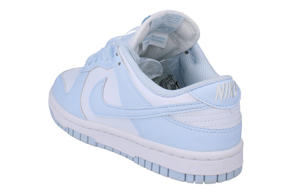 Nike Womens Dunk Low Next Nature Trainers Ib7311 100 - White Blue Tint 100 - Photo 0