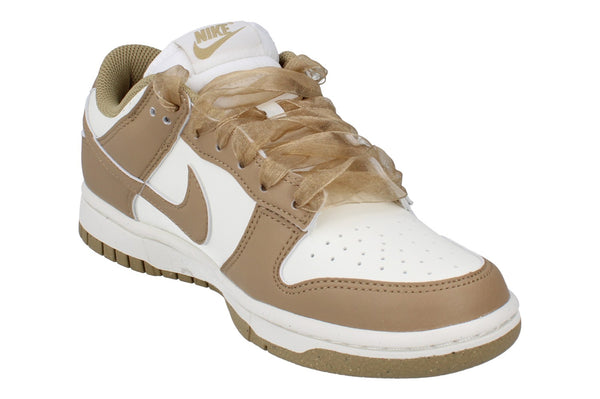 Nike Womens Dunk Low Next Nature Trainers Ib7311 Shoes  101 - Sail Parachute Beige 101 - Photo 0