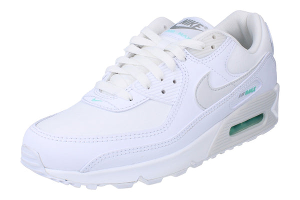 Nike Air Max 90 Mens Trainers Ib7680 Shoes  101 - White Photon Dust Hyper Turquoise 101 - Photo 0