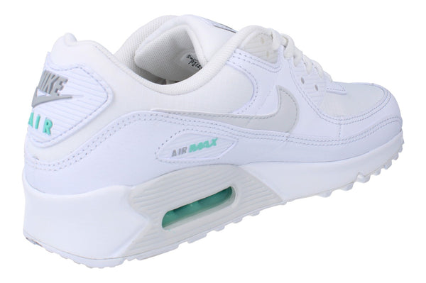 Nike Air Max 90 Mens Trainers Ib7680 Shoes  101 - White Photon Dust Hyper Turquoise 101 - Photo 0