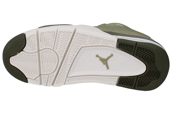 Nike Womens Air Jordan 4 Rm Trainers Ib7694 201 - Neutral Olive Medium Olive 201 - Photo 0