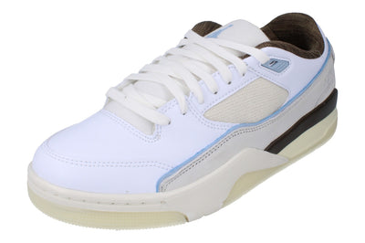 Nike Air Jordan Flight Court Mens Basketball Trainers Ib8858  141 - White Light Armory Blue 141 - Photo 0