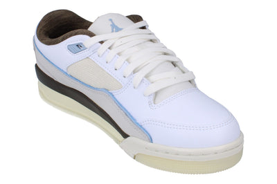 Nike Air Jordan Flight Court Mens Basketball Trainers Ib8858  141 - White Light Armory Blue 141 - Photo 3