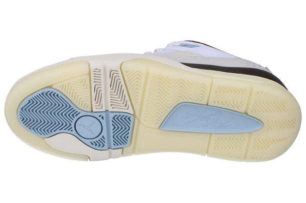 Nike Air Jordan Flight Court Mens Basketball Trainers Ib8858  141 - White Light Armory Blue 141 - Photo 0
