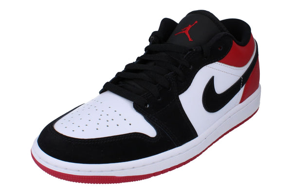 Nike Air Jordan 1 Low SE Mens Trainers Ib8971 106 - White Black Varsity Red 106 - Photo 0