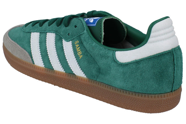 Adidas Originals Samba Og Mens Trainers Sneakers ID2054 - Green White Gum ID2054 - Photo 0