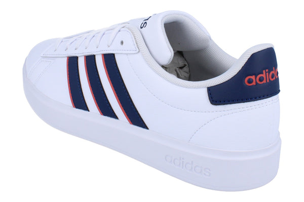 Adidas Grand Court 2.0 Mens Trainers Sneakers  ID2947 - White Navy Red Id2947 - Photo 0